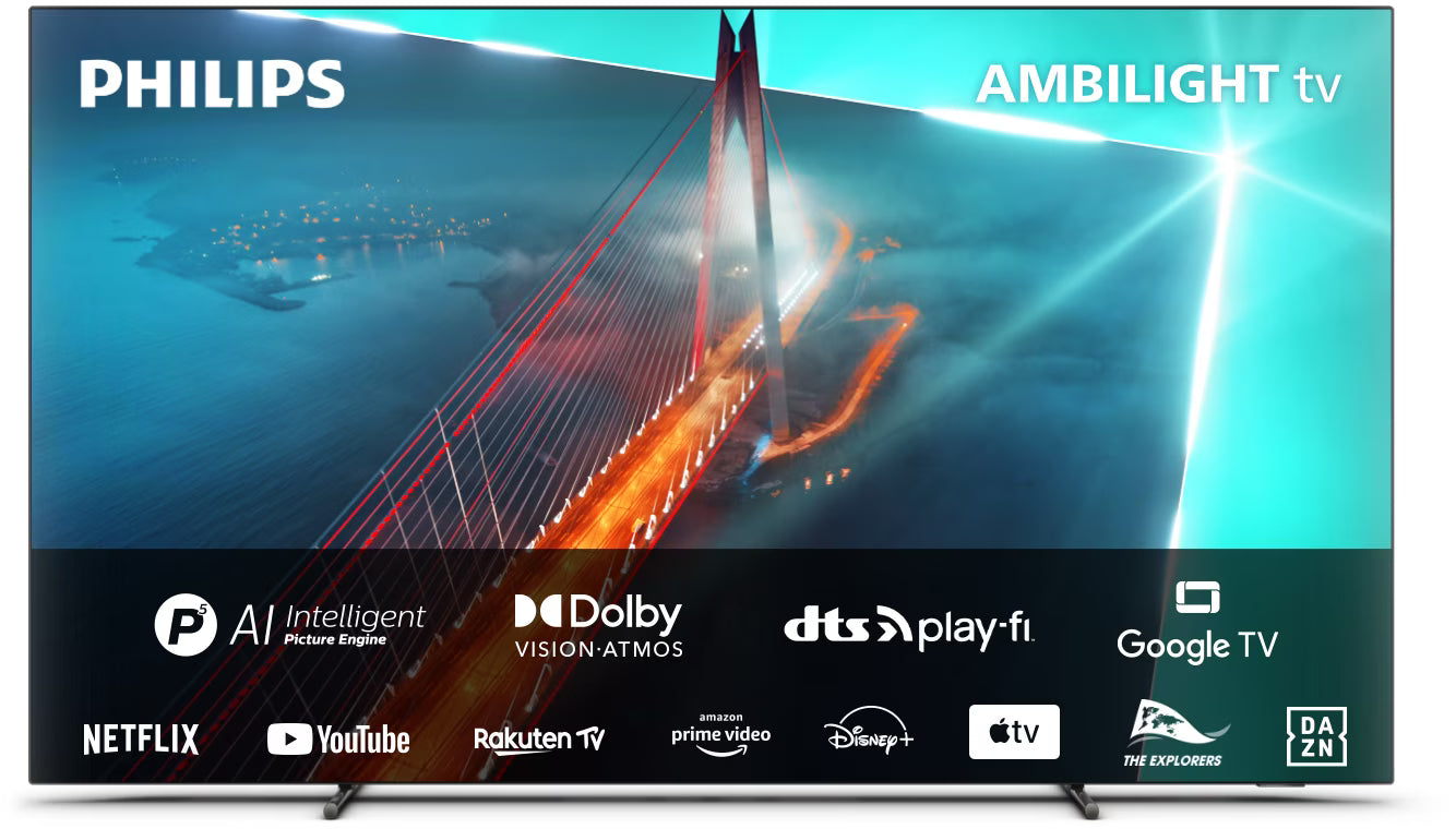 Philips - 48 inch - 48OLED708/12 - OLED TV + Ambilight