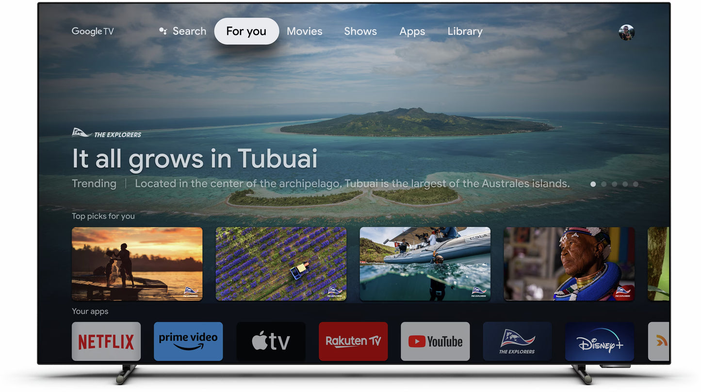 Philips - 48 inch - 48OLED708/12 - OLED TV + Ambilight