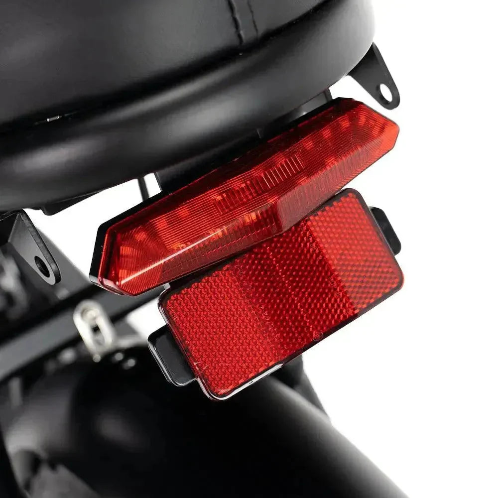 OUXI V8 MAX dubbele accu - Fatbike - Zwart - Hydraulische Remmen