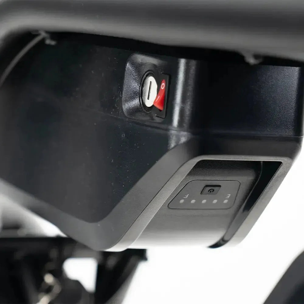 OUXI V8 MAX dubbele accu - Fatbike - Zwart - Hydraulische Remmen