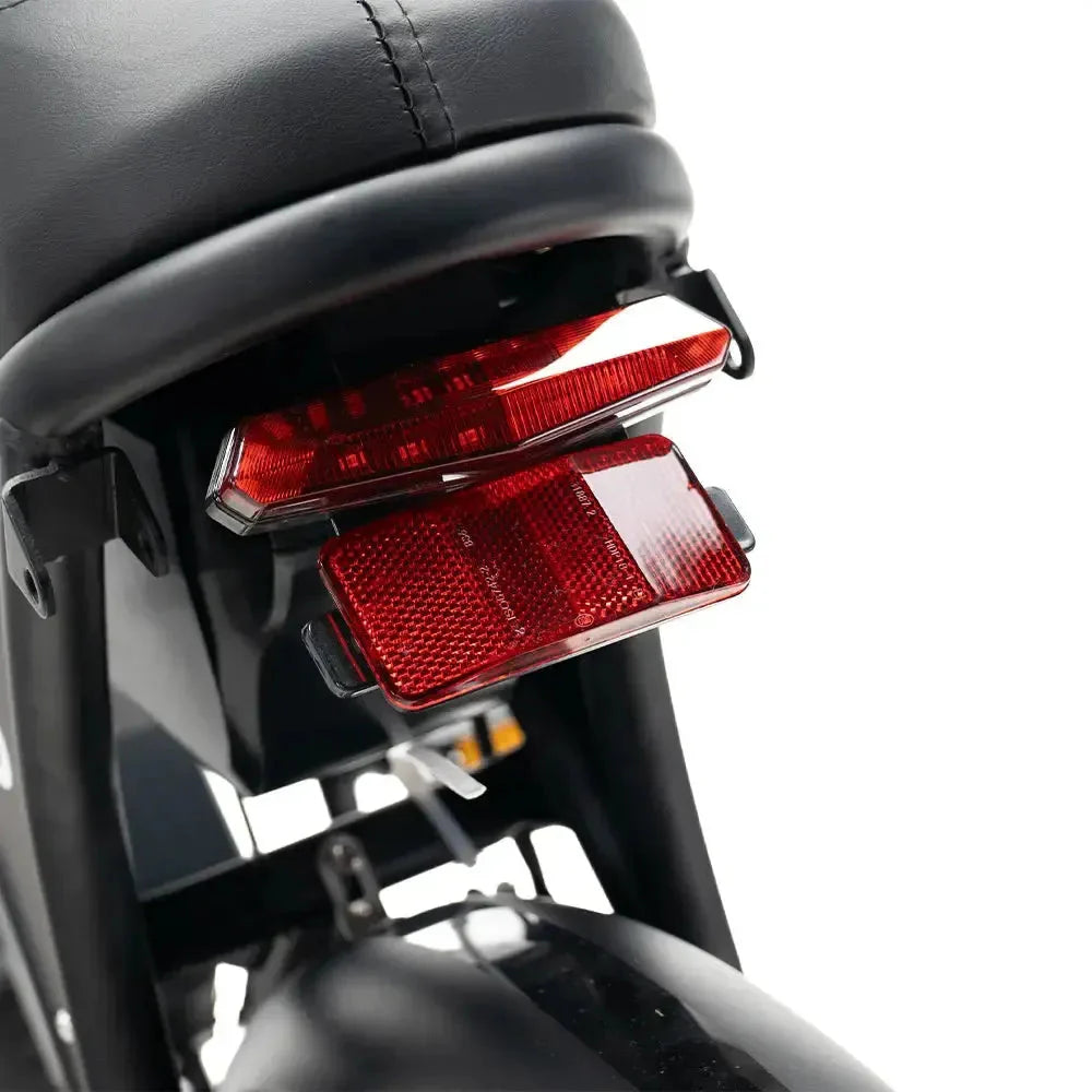 OUXI V8 MAX dubbele accu - Fatbike - Zwart - Hydraulische Remmen