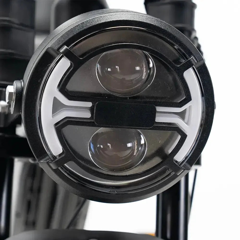 OUXI V8 MAX dubbele accu - Fatbike - Zwart - Hydraulische Remmen