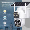 [PRE-ORDER] DUAL LENS PTZ SLIMME PTZ BEVEILIGINGS CAMERA MET ZONNEPANEEL