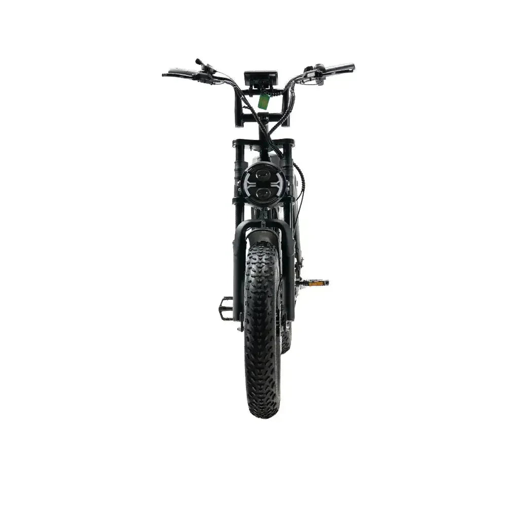 OUXI V8 MAX dubbele accu - Fatbike - Zwart - Hydraulische Remmen