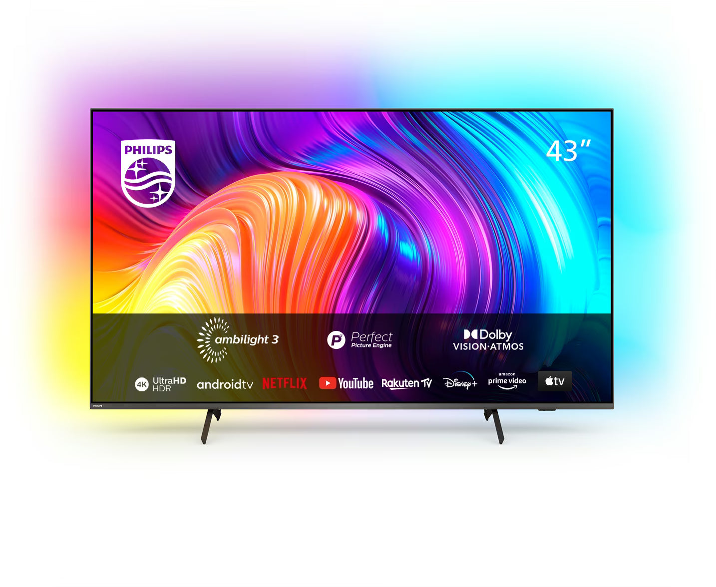 Philips - 43 inch - The One 43PUS8517/12 - 4K Ultra HD-LED + Ambilight