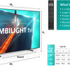Philips - 48 inch - 48OLED708/12 - OLED TV + Ambilight