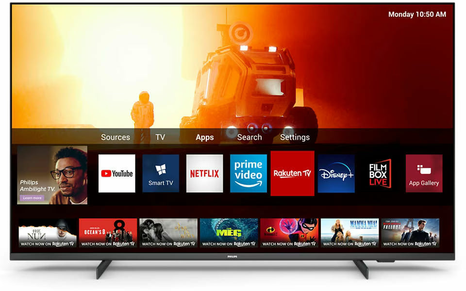 Philips - 50 inch - 50PUS7506/12 - 4K Ultra HD-LED + Ambilight