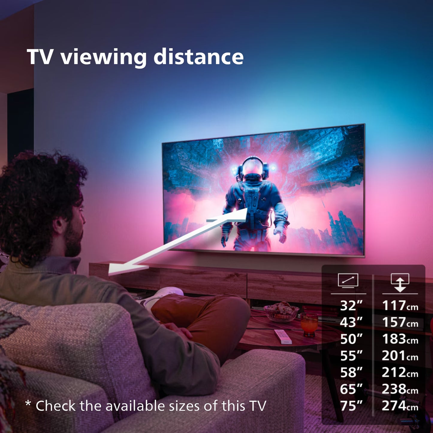 Philips - 50 inch - 50PUS8108/12 - 4K Ultra HD-LED + Ambilight