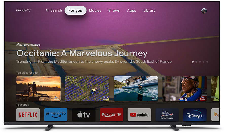 Philips - 50 inch - The One 50PUS8508/12 - 4K Ultra HD-LED + Ambilight