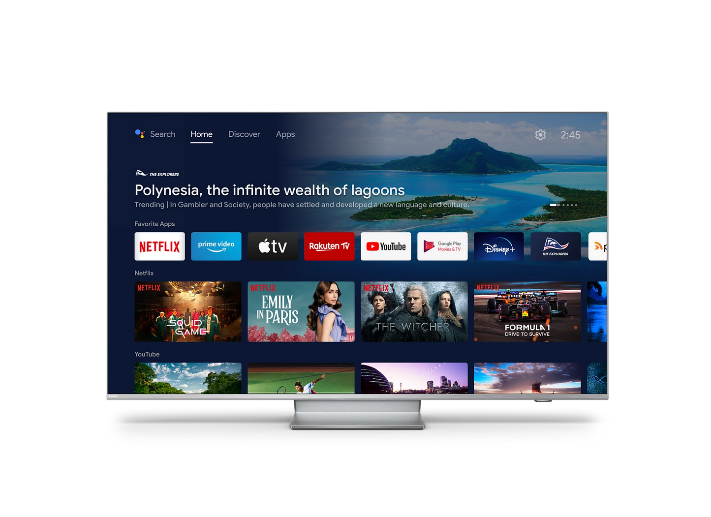 Philips - 50 inch - 50PUS8837/12 - 4K Ultra HD-LED + Ambilight