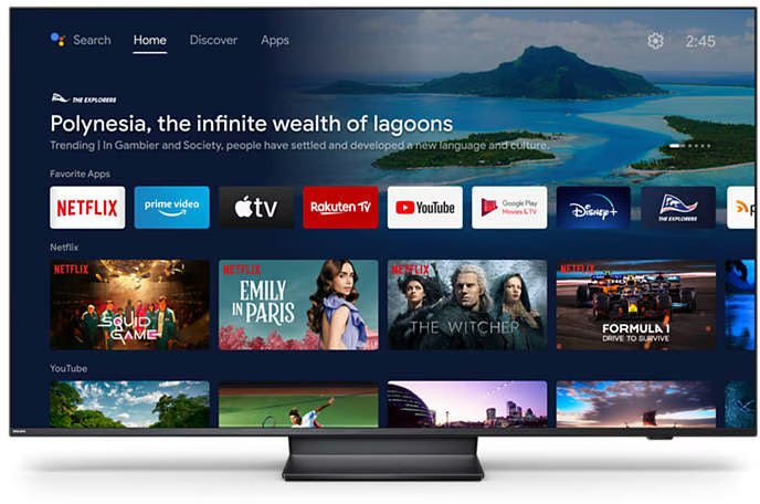 Philips - 50 inch - 50PUS8887/12 - 4K Ultra HD-LED + Ambilight