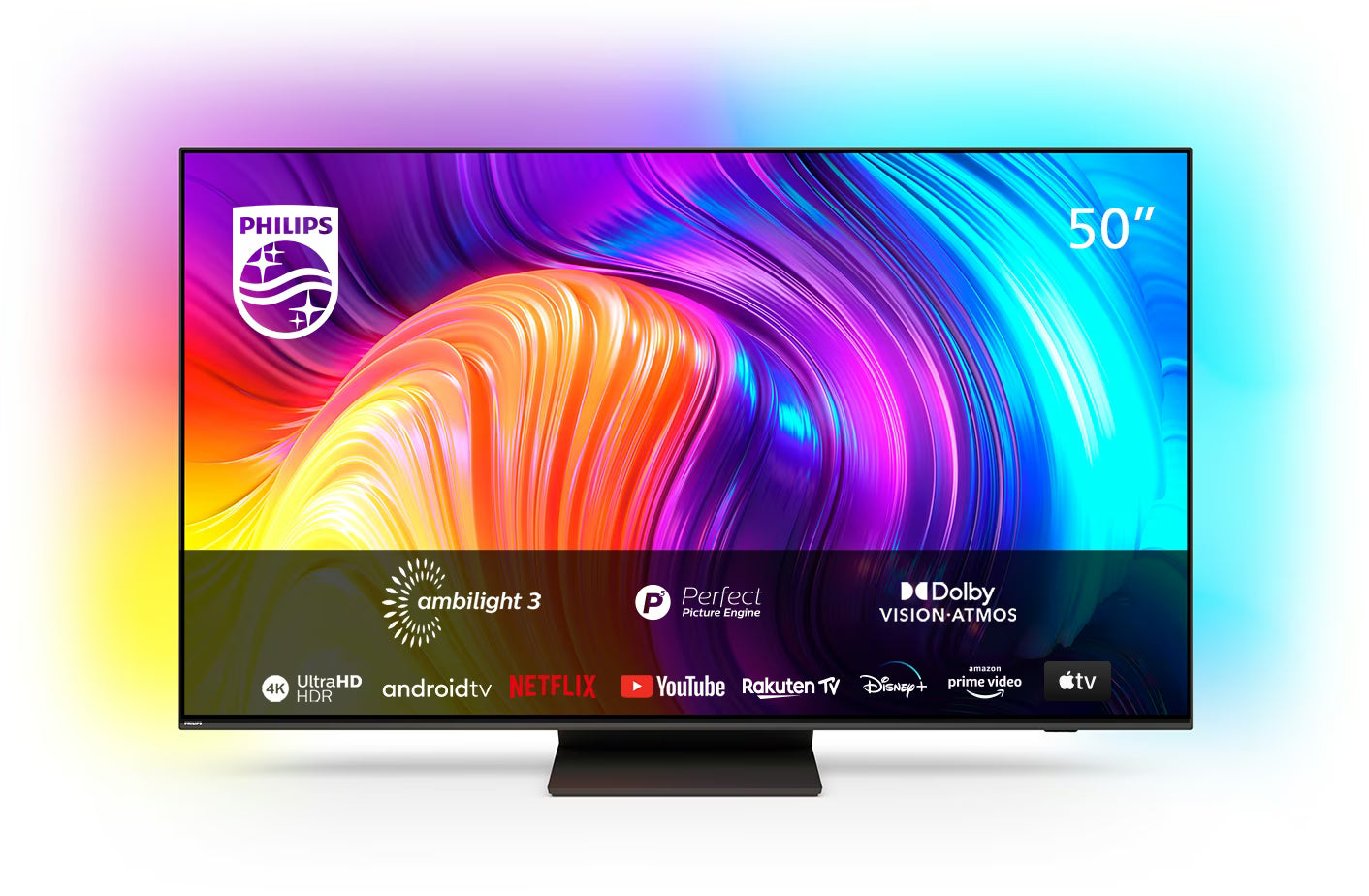 Philips - 50 inch - 50PUS8887/12 - 4K Ultra HD-LED + Ambilight