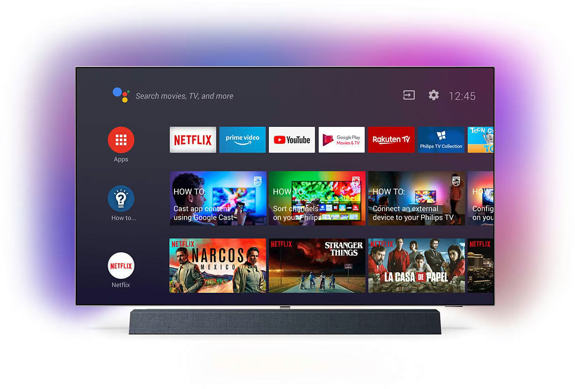 Philips - 55 inch - 55OLED934/12 - OLED TV + Ambilight
