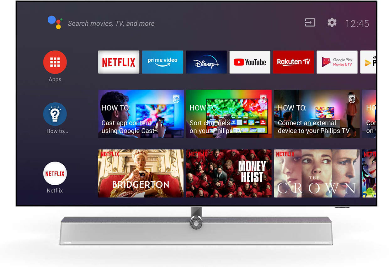 Philips - 55 inch - 55OLED936/12 - OLED TV + Ambilight + Soundbar