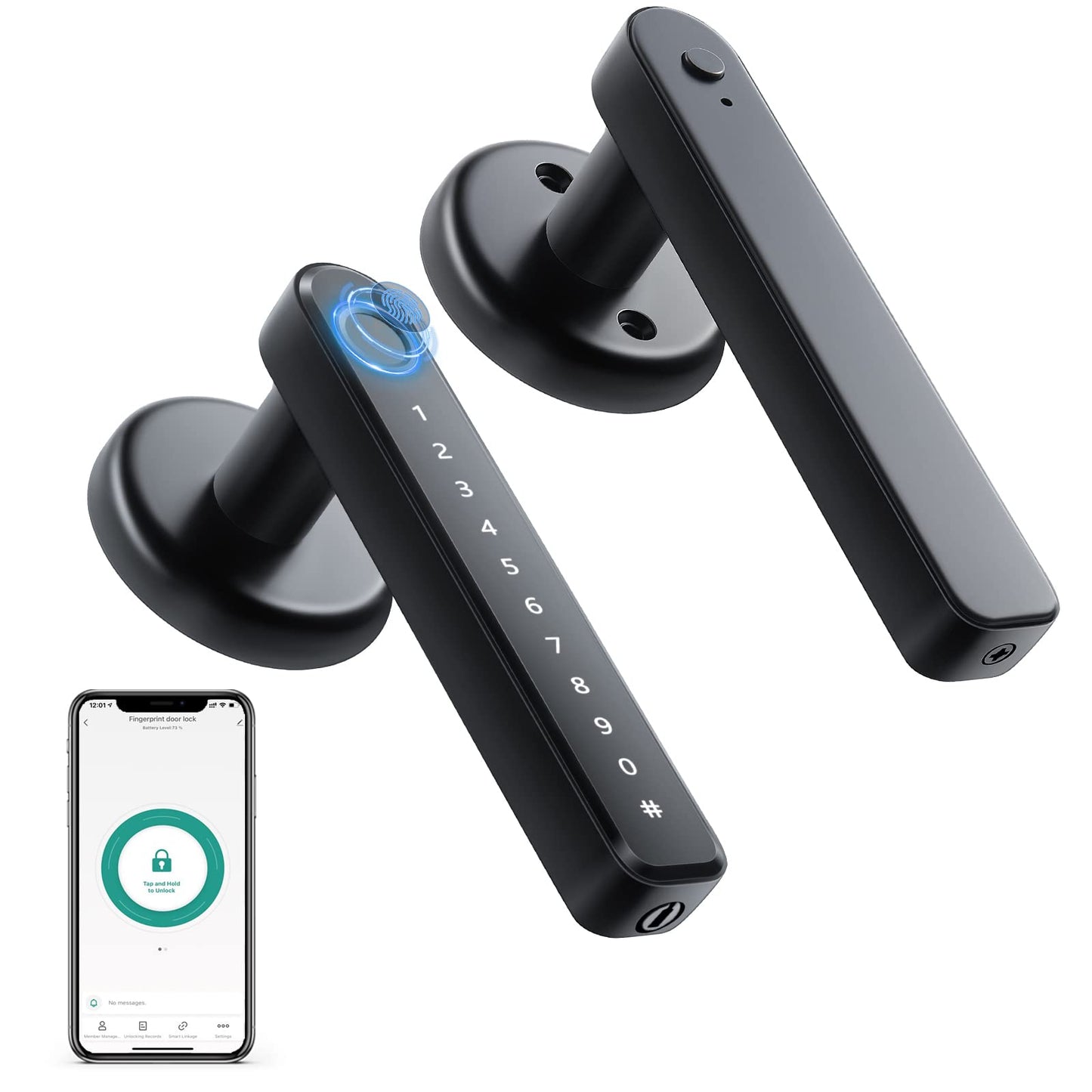 [PRE-ORDER] SLIM VINGERAFDRUK BINNENDEUR SLOT